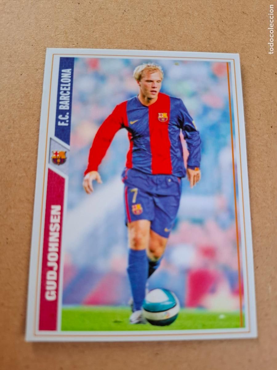 Cromos de f&uacute;tbol: MUNDICROMO 2007 2008 07 08 - 49 GUDJOHNSEN - FC. BARCELONA
