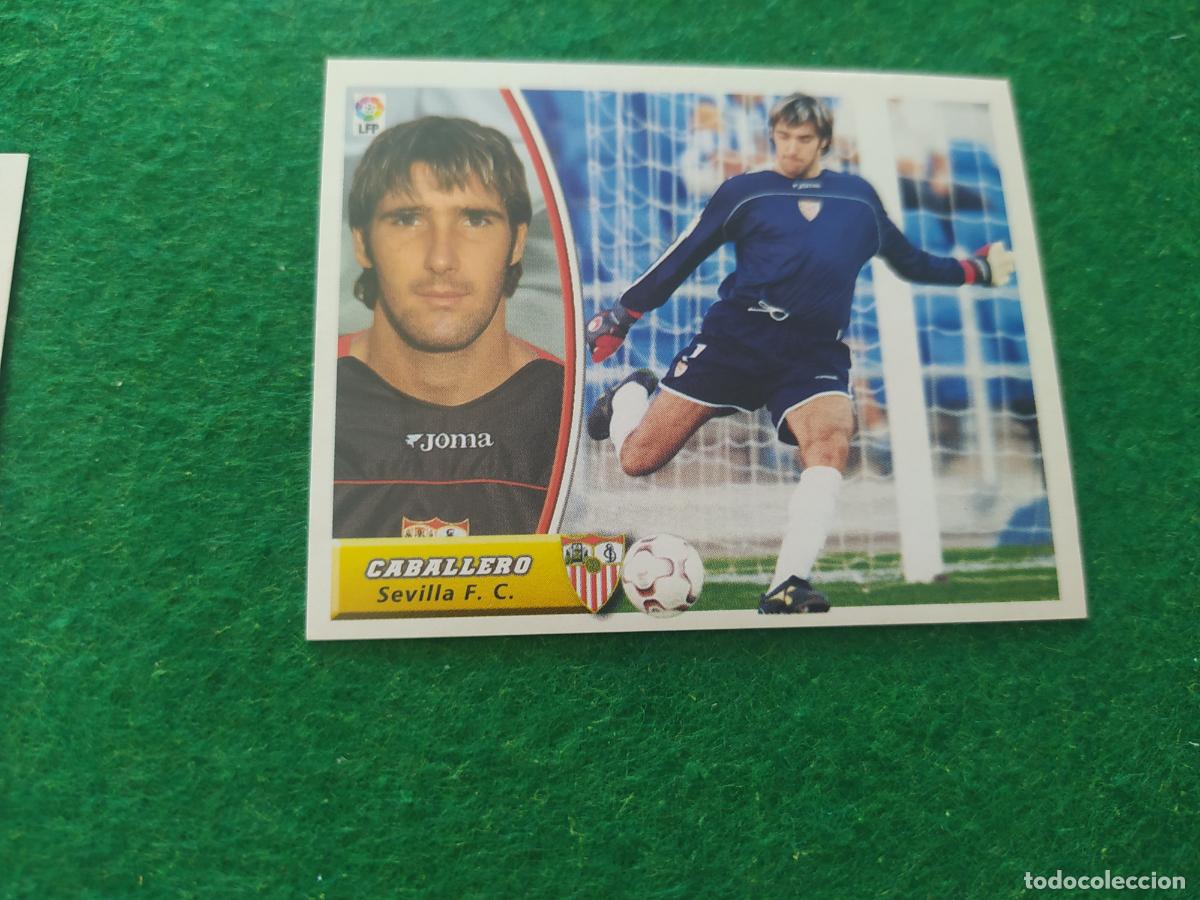 Cromos de f&uacute;tbol: LIGA ESTE 2003 2004 03 04 NUEVO SIN PEGAR - SEVILLA FC CABALLERO
