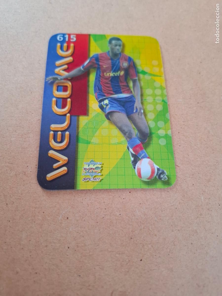 Cromos de f&uacute;tbol: MUNDICROMO 2007 2008 07 08 - 615 TOUR&Eacute; YAYA ( WELCOME ) - FC. BARCELONA