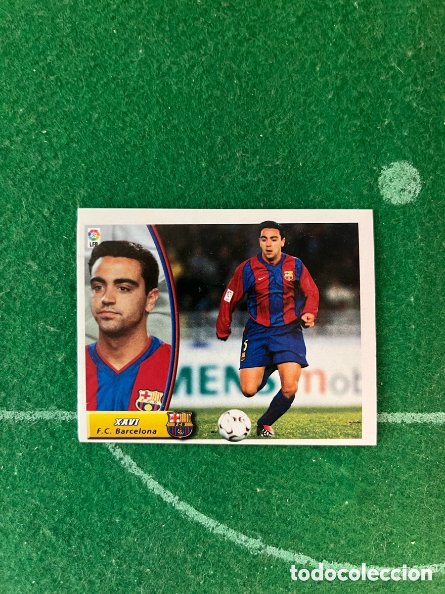 Cromos de f&uacute;tbol: XAVI BARCELONA LIGA ESTE 2003 2004 PANINI