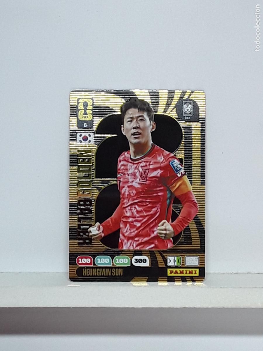 Cromos de f&uacute;tbol: ADRENALYN MUNDIAL 2026 WORLD CUP 26 ALBUM PANINI N 6 COREA KOREA GOLDEN BALLER HEUNGMIN SON