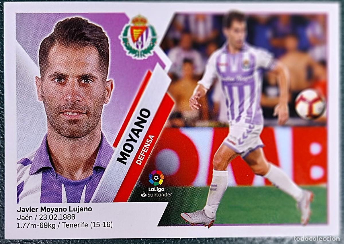Cromos de f&uacute;tbol: 4A / 4 A MOYANO REAL VALLADOLID CF CROMOS ALBUM EDICIONES ESTE 2019 2020 19 20