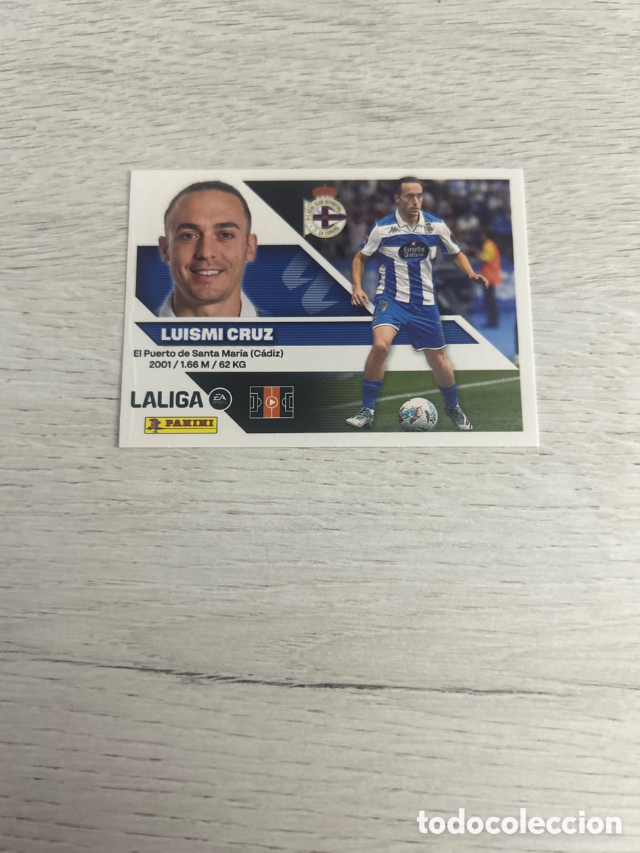 Cromos de f&uacute;tbol: Luismi Cruz 15 Deportivo Liga Este 2026/27 26-27 Panini