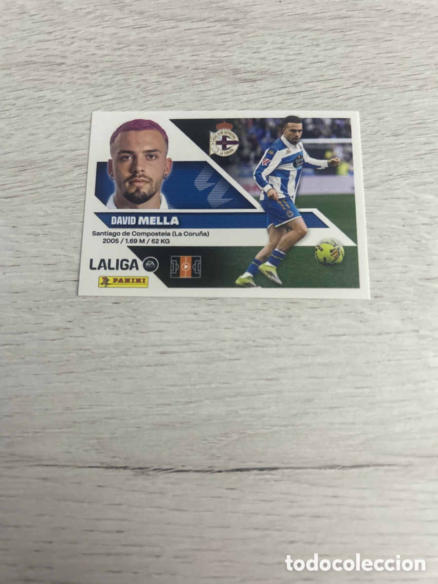 Cromos de f&uacute;tbol: David Mella 16 Deportivo Liga Este 2026/27 26-27 Panini