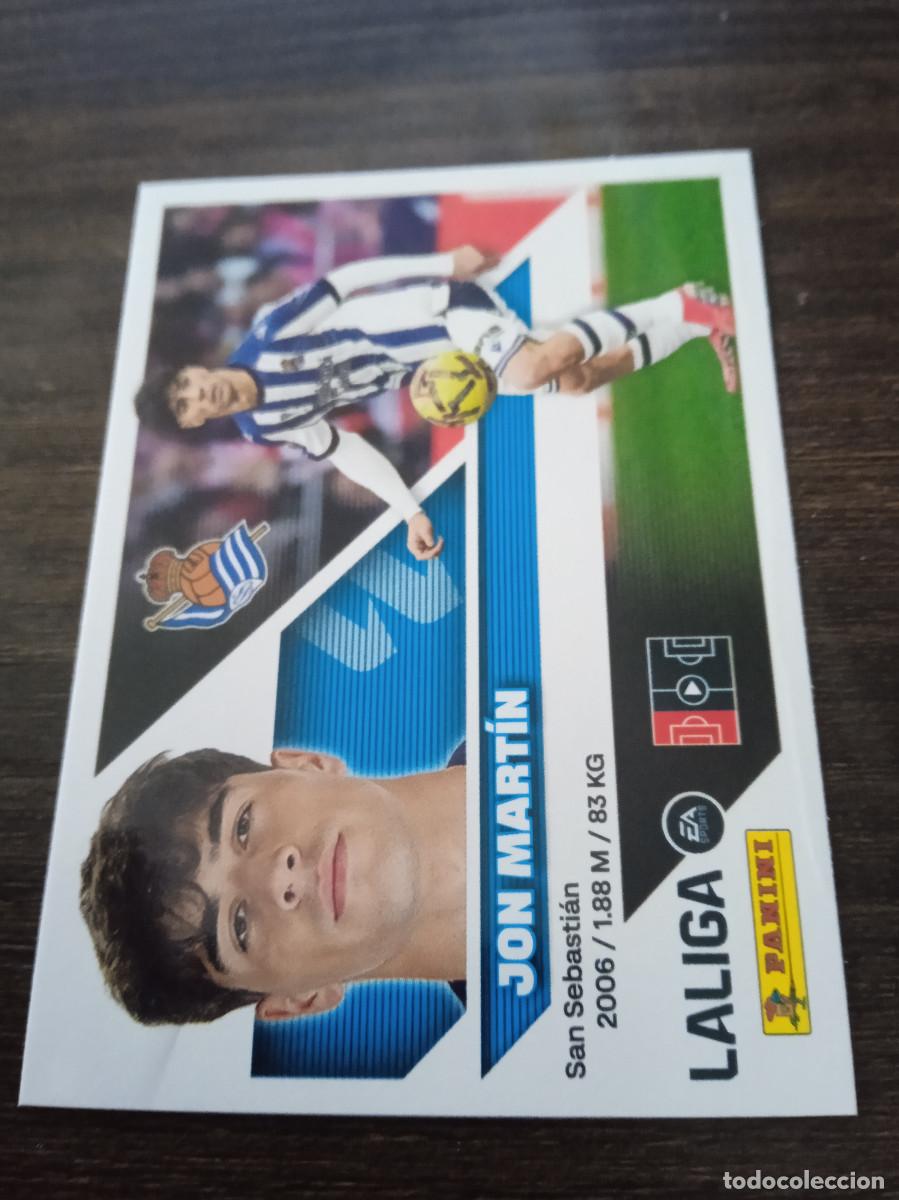 Cromos de f&uacute;tbol: Cromo Panini Liga Este 2026/2027 26/27 Real Sociedad Jon Martin 7