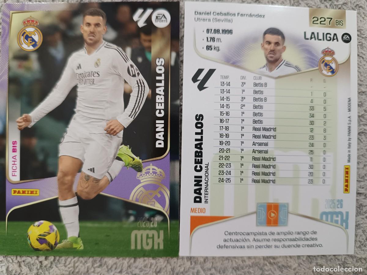 Cromos de f&uacute;tbol: MEGACRACKS 2025-2026 227 BIS DANI CEBALLOS