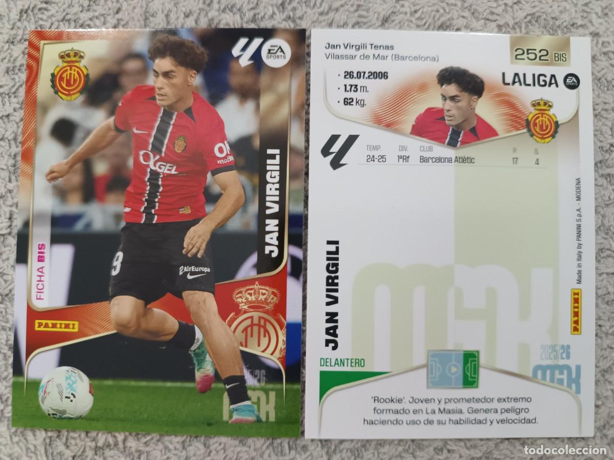 Cromos de f&uacute;tbol: MEGACRACKS 2025-2026 252 BIS JAN VIRGILI