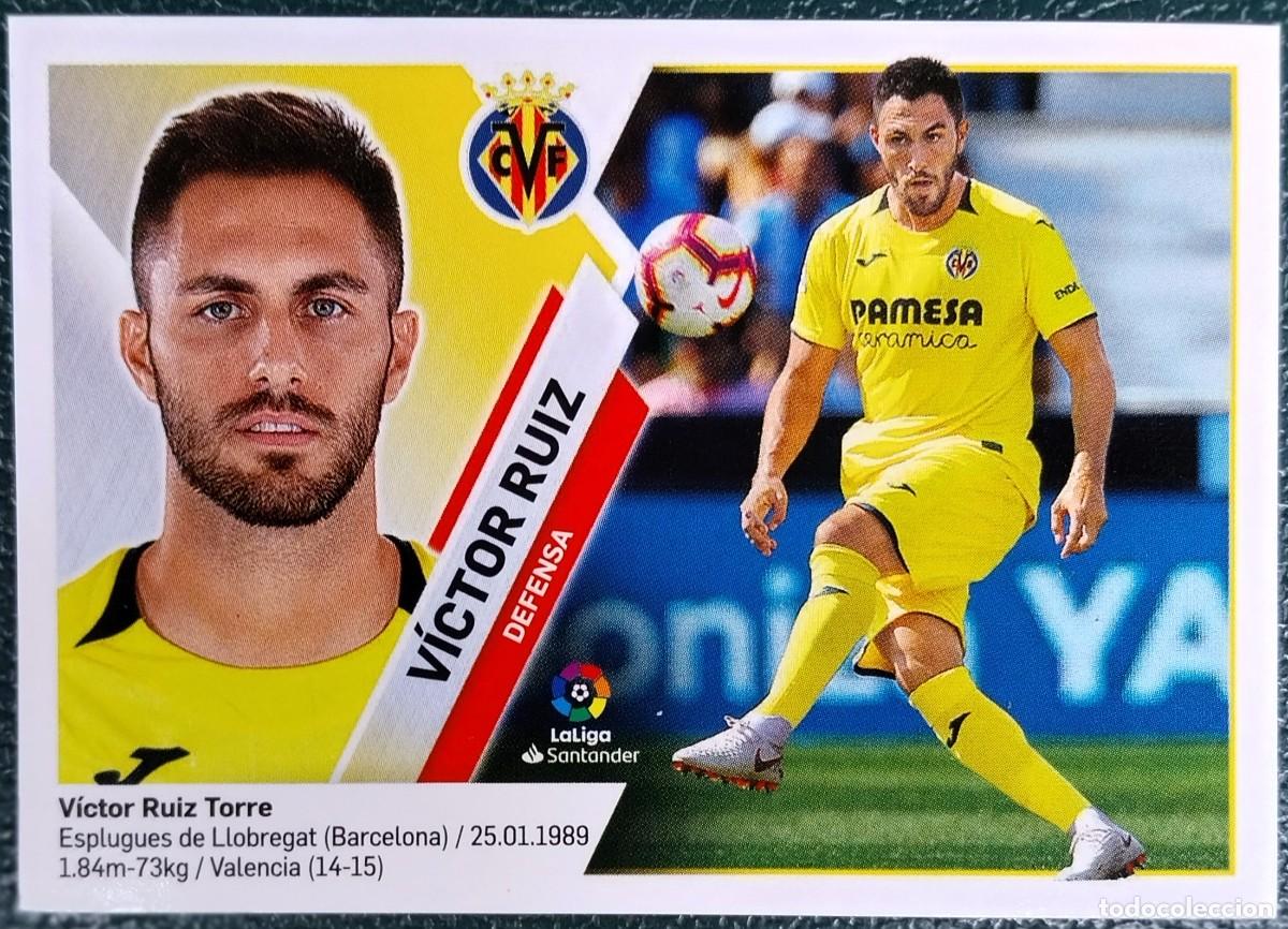 Cromos de f&uacute;tbol: 5 VICTOR RUIZ VILLARREAL CF CROMOS ALBUM EDICIONES ESTE 2019 2020 19 20