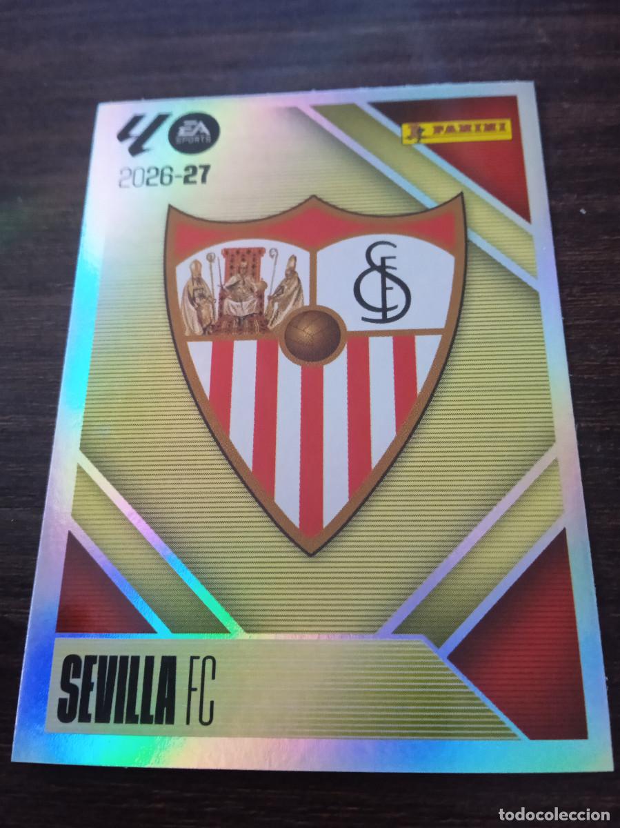 Cromos de f&uacute;tbol: Cromo Panini Liga Este 2026/2027 26/27 Sevilla escudo 1
