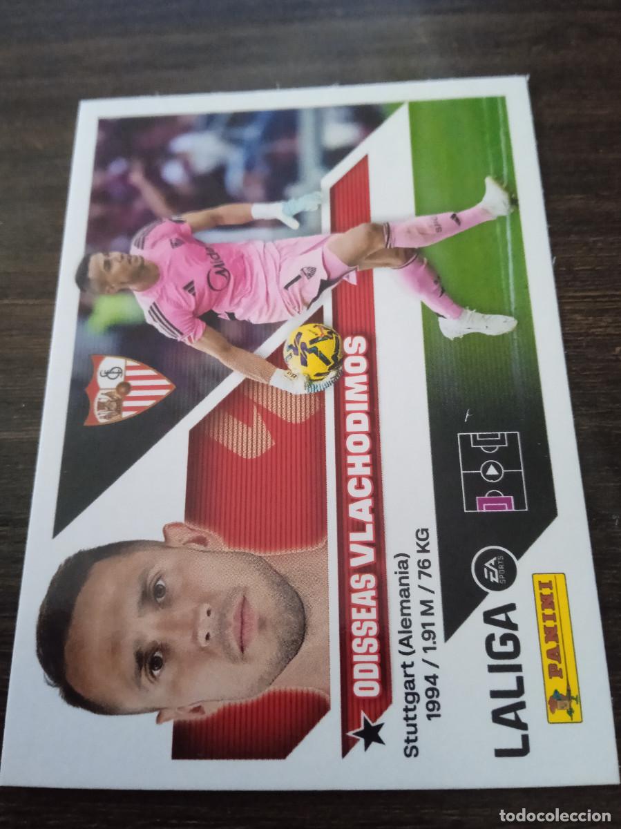 Cromos de f&uacute;tbol: Cromo Panini Liga Este 2026/2027 26/27 Sevilla Vlachodimos 3