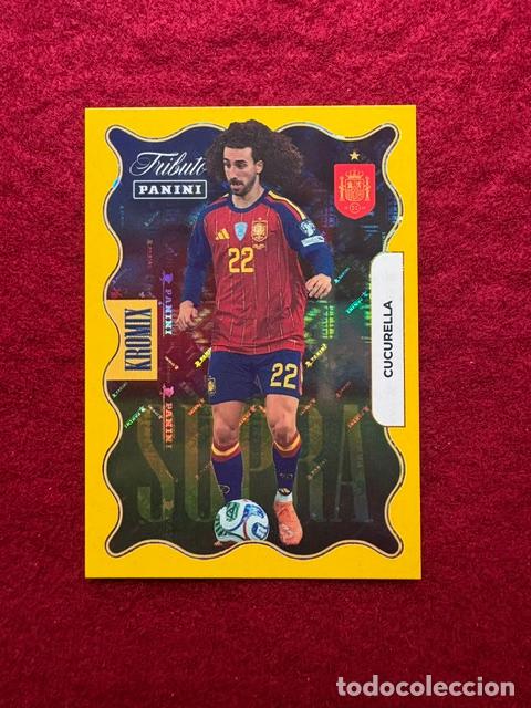 Cromos de f&uacute;tbol: PANINI TRIBUTO VAMOS CAMPEONES SELECCION ESPA&Ntilde;OLA 2010-2026 - MARC CUCURELLA - KROMIX SUPRA GOLD
