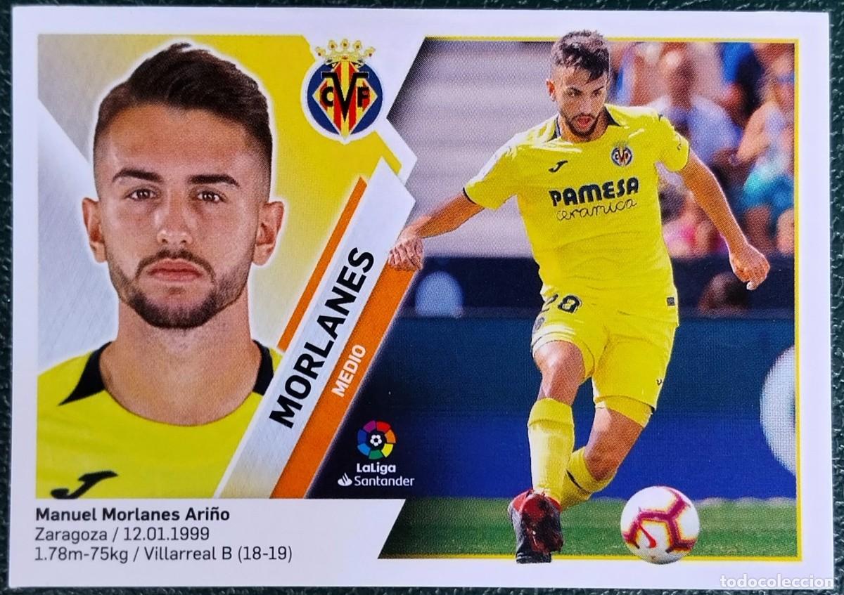 Fu&szlig;ball-Sticker: 9B / 9 B MORLANES VILLARREAL CF CROMOS ALBUM EDICIONES ESTE 2019 2020 19 20