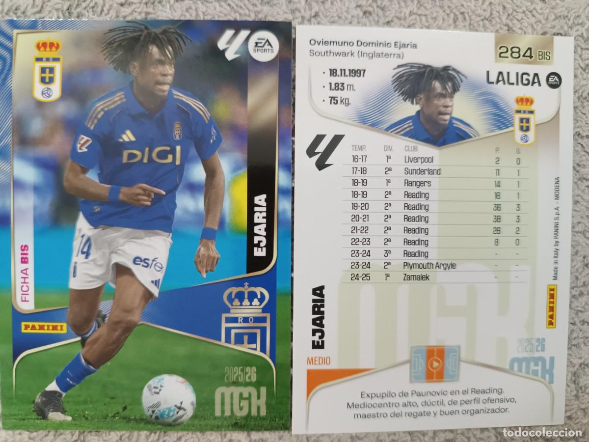 Cromos de f&uacute;tbol: MEGACRACKS 2025-2026 284 BIS EJARIA