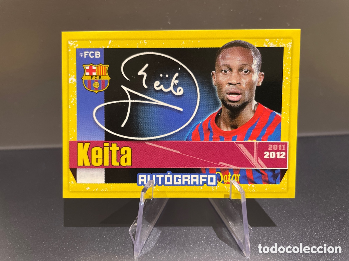 Cromos de f&uacute;tbol: Keita 85 Panini FC Barcelona 2011-12 Coleccion Oficial Cromos