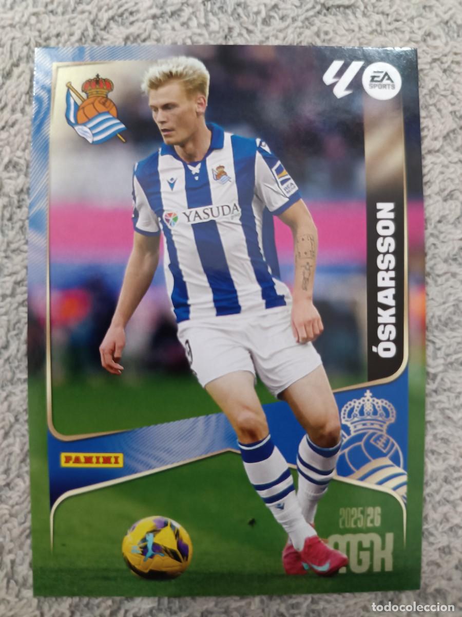 Cromos de f&uacute;tbol: MEGACRACKS 2025-2026 323 &Ograve;SKARSSON
