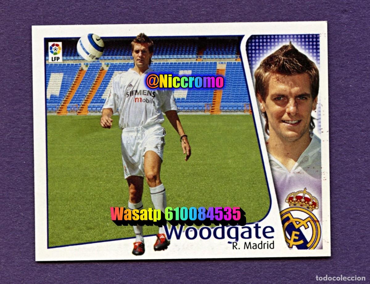Cromos de f&uacute;tbol: Woodgate real madrid liga 2004 2005 ed este fichaje n&ordm; 38 nuevo sin pegar 04 05 niccromo