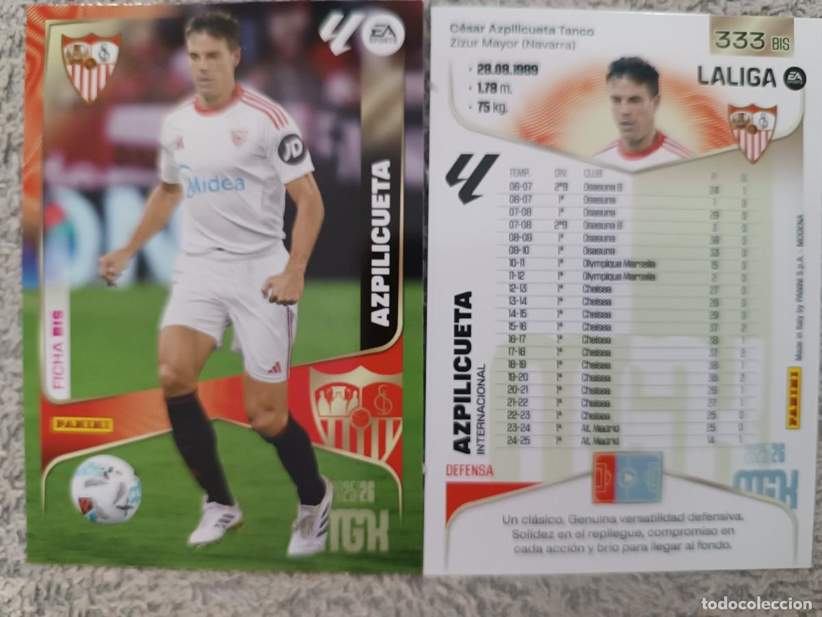 Cromos de f&uacute;tbol: MEGACRACKS 2025-2026 333 BIS AZPILICUETA