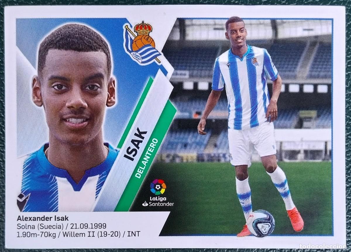 Cromos de f&uacute;tbol: 2 ISAK REAL SOCIEDAD ULTIMOS FICHAJES CROMOS ALBUM EDICIONES ESTE 2019 2020 19 20