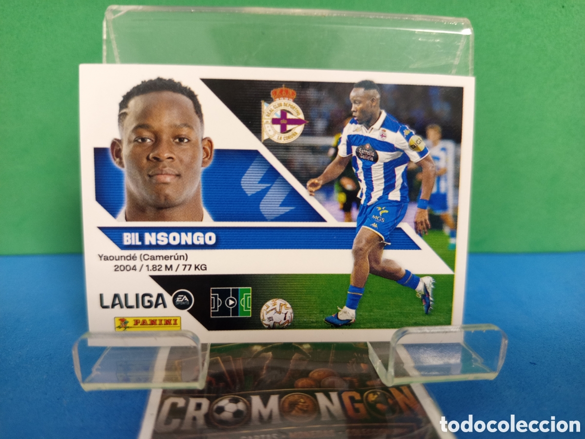 Cartes &agrave; collectionner de Football: ❇️ CROMO ⚽ 20.- NSONGO (DEPORTIVO CORU&Ntilde;A) - COLECCIONES ESTE 2026/27 (PANINI) ❇️
