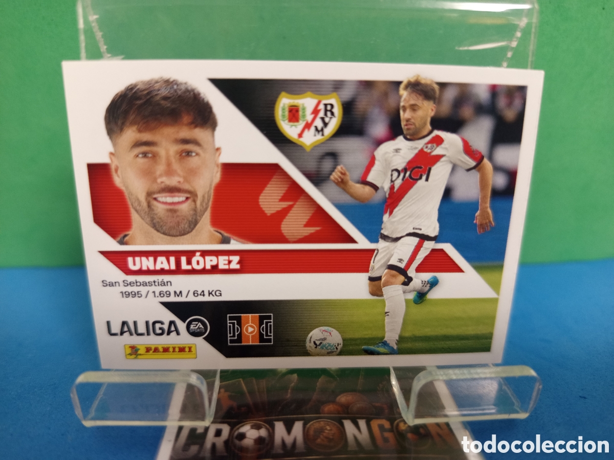 Cartes &agrave; collectionner de Football: ❇️ CROMO ⚽ 14.- UNAI L&Oacute;PEZ (RAYO VALLECANO) - COLECCIONES ESTE 2026/27 (PANINI) ❇️