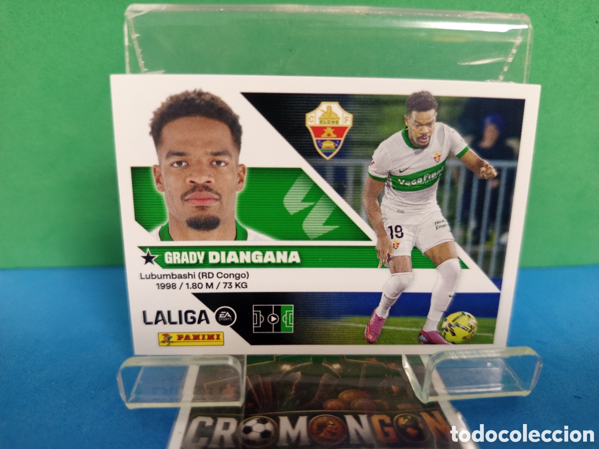 Cartes &agrave; collectionner de Football: ❇️ CROMO ⚽ 19.- DIANGANA (ELCHE) - COLECCIONES ESTE 2026/27 (PANINI)) ❇️