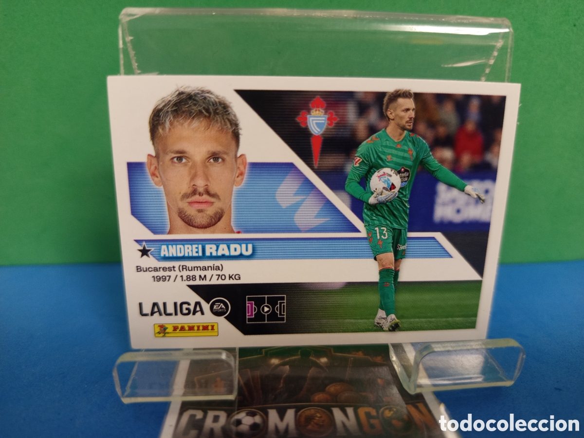 Cartes &agrave; collectionner de Football: ❇️ CROMO ⚽ - 3.- RADU (R. CELTA) - COLECCIONES ESTE 2026/27 (PANINI) ❇️