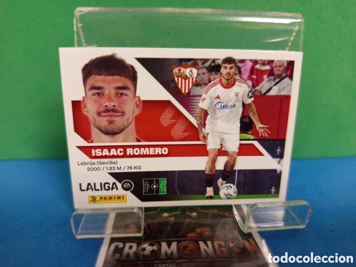 Cartes &agrave; collectionner de Football: ❇️ CROMO ⚽ 20.- ISAAC ROMERO (SEVILLA) - COLECCIONES ESTE 2026/27 (PANINI) ❇️