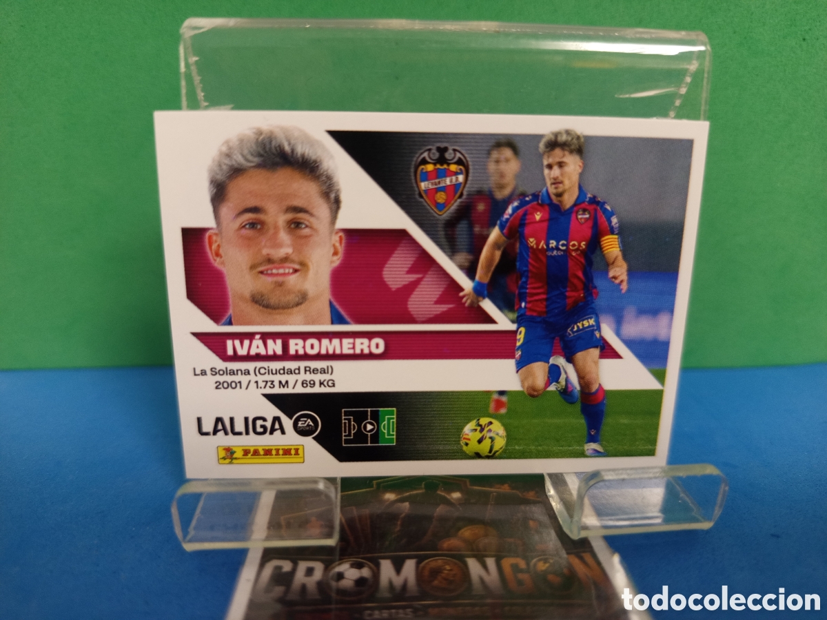 Cartes &agrave; collectionner de Football: ❇️ CROMO ⚽ 18.- IV&Aacute;N ROMERO (LEVANTE) - COLECCIONES ESTE 2026/27 (PANINI) ❇️