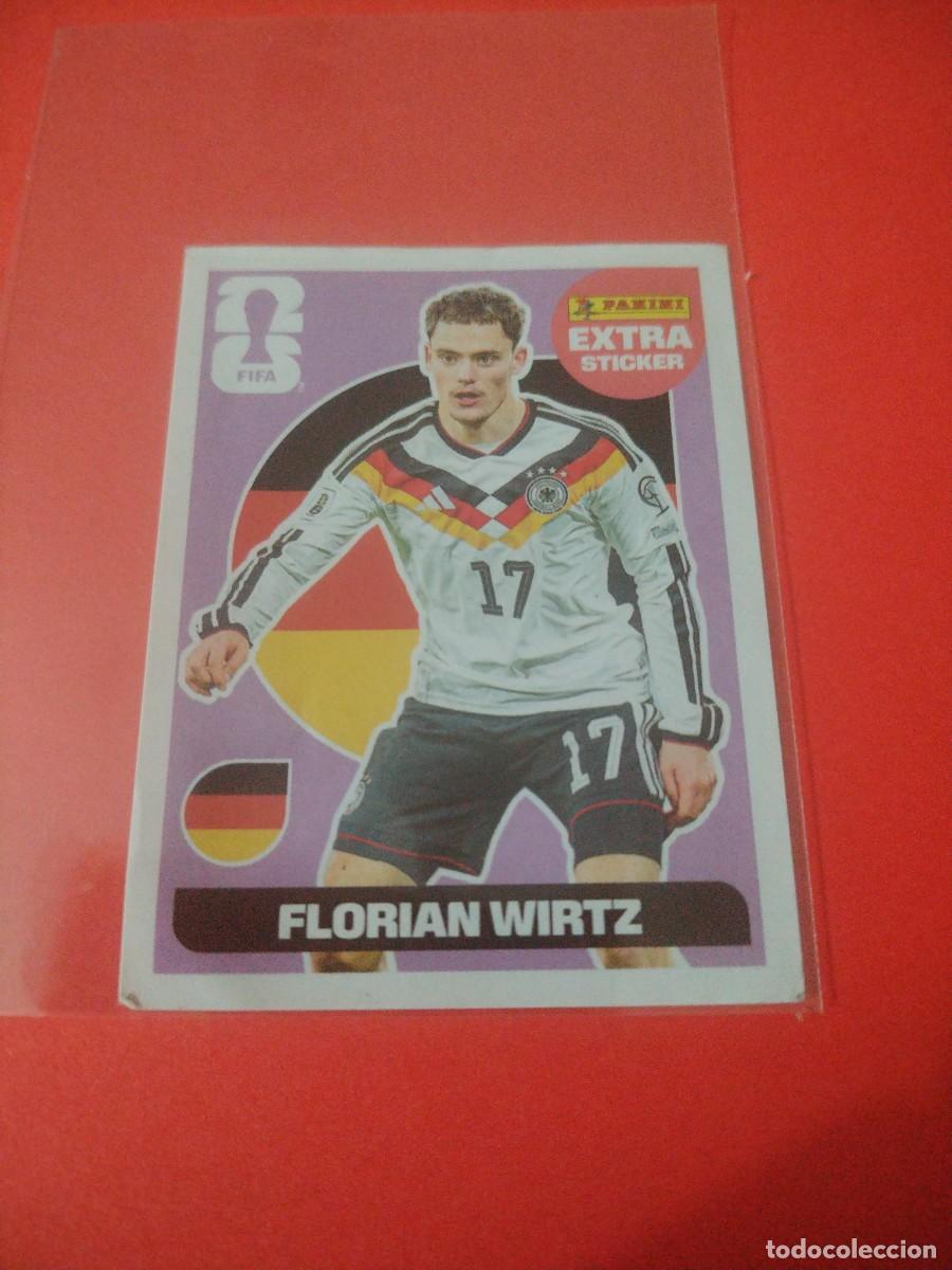 Cromos de f&uacute;tbol: EXTRA STICKER MUNDIAL 2026 BASE FLORIAN WIRTZ