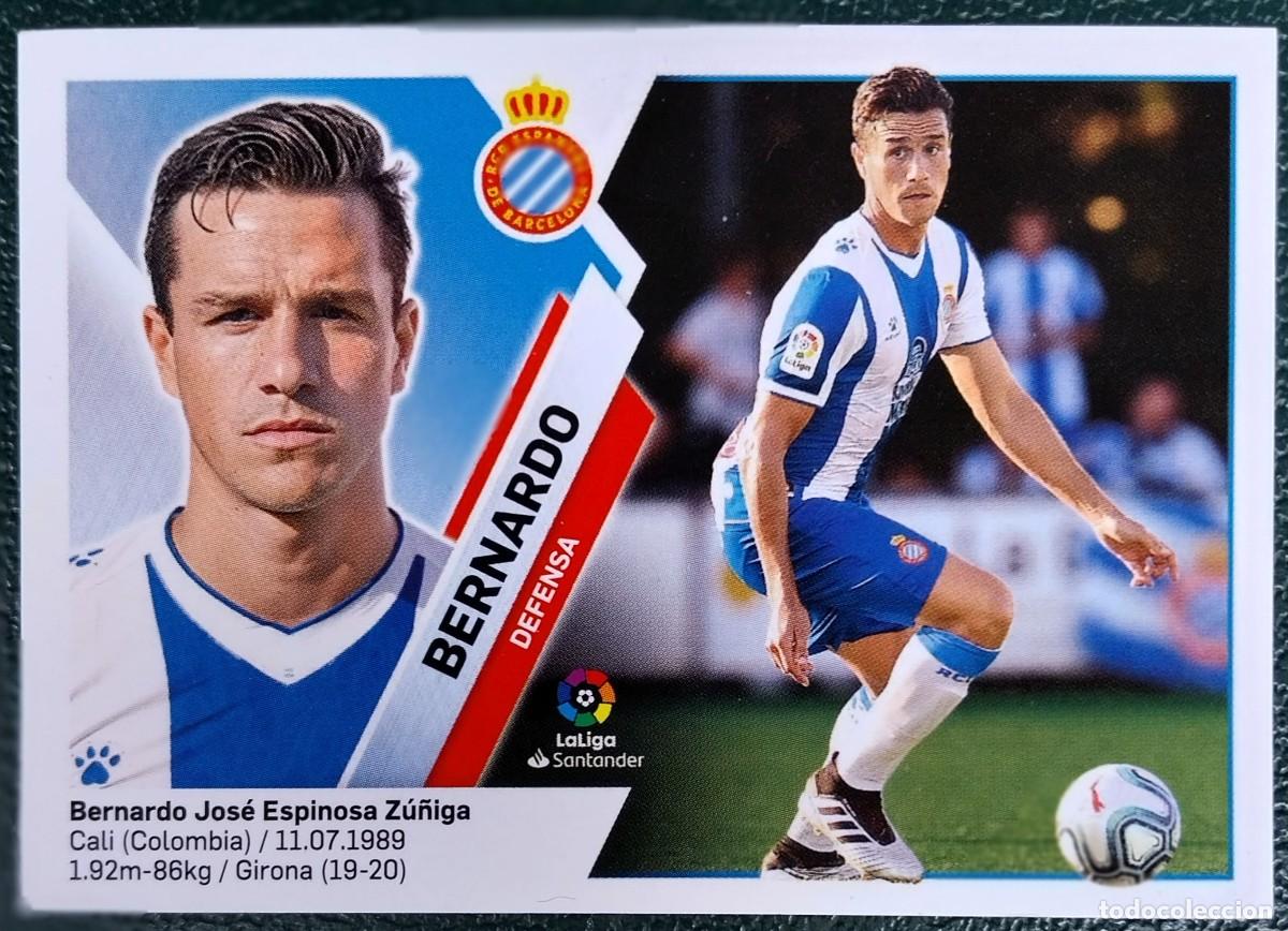 Cromos de f&uacute;tbol: 10 BERNARDO RCD ESPANYOL ULTIMOS FICHAJES CROMOS ALBUM EDICIONES ESTE 2019 2020 19 20
