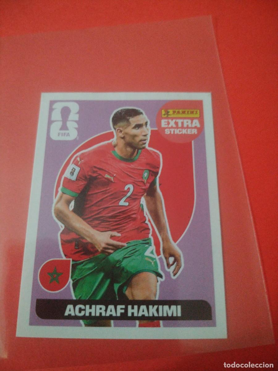 Football Stickers: EXTRA STICKER MUNDIAL 2026 BASE ACHRAF HAKIMI