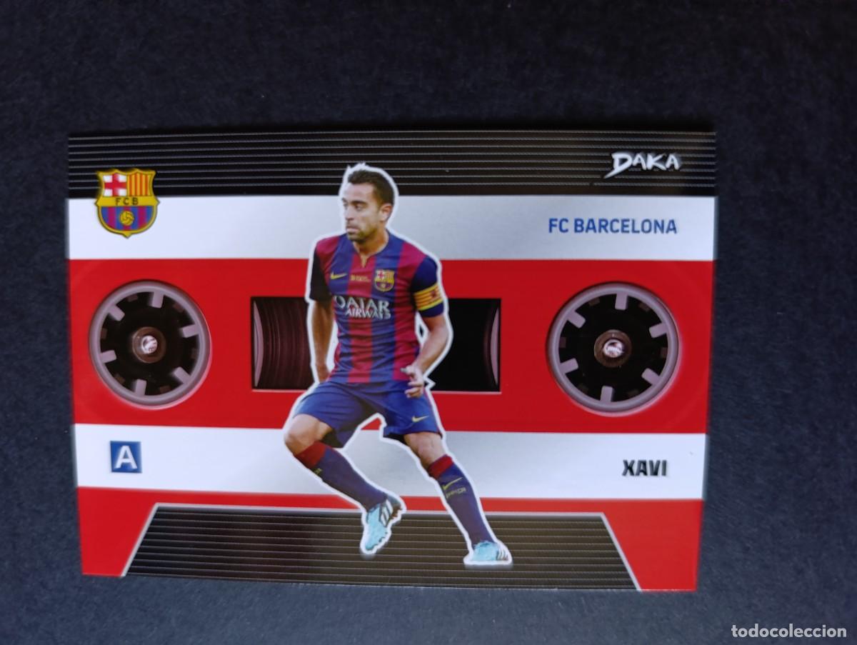 Figurine di Calcio: CROMO DAKA EB-18 CASETTE XAVI FC BARCELONA 2025-2026