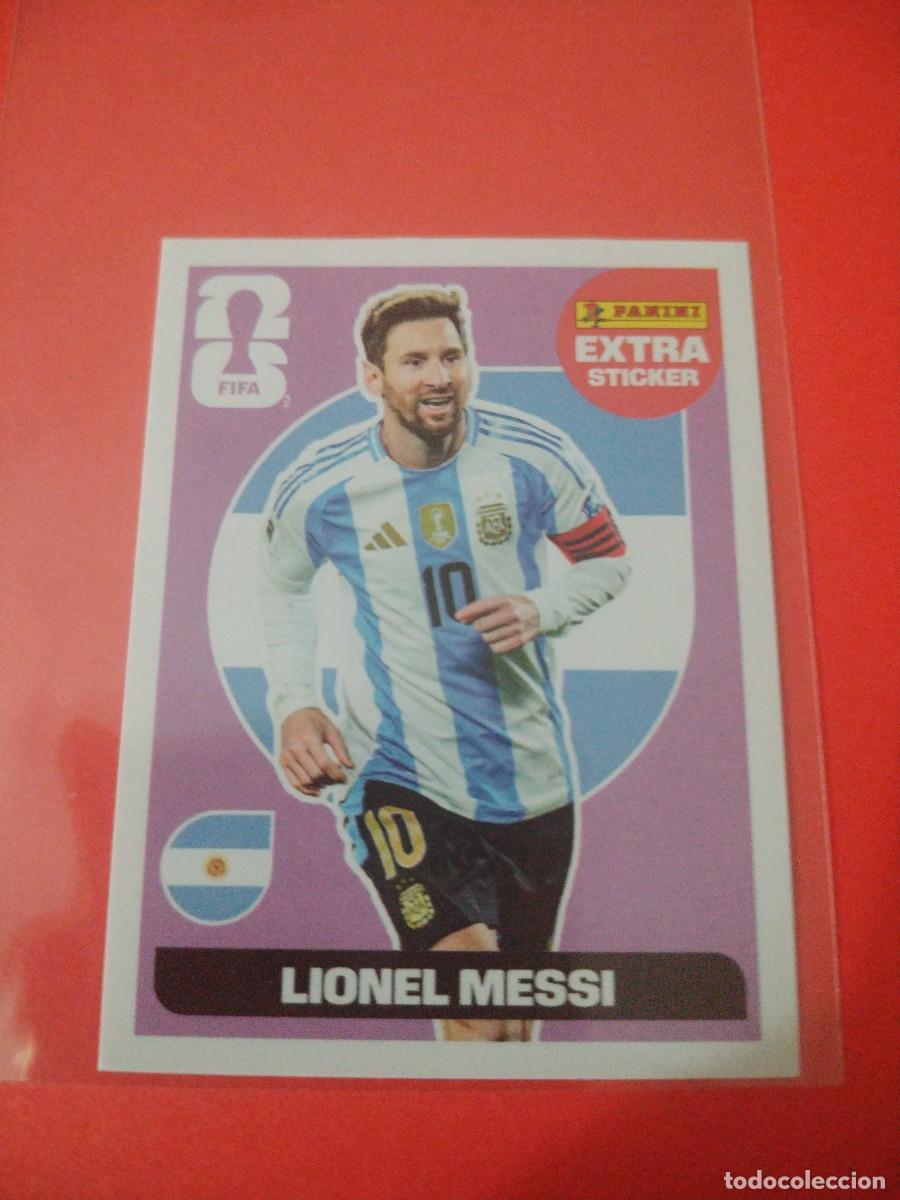 Football Stickers: EXTRA STICKER MUNDIAL 2026 BASE LIONEL MESSI