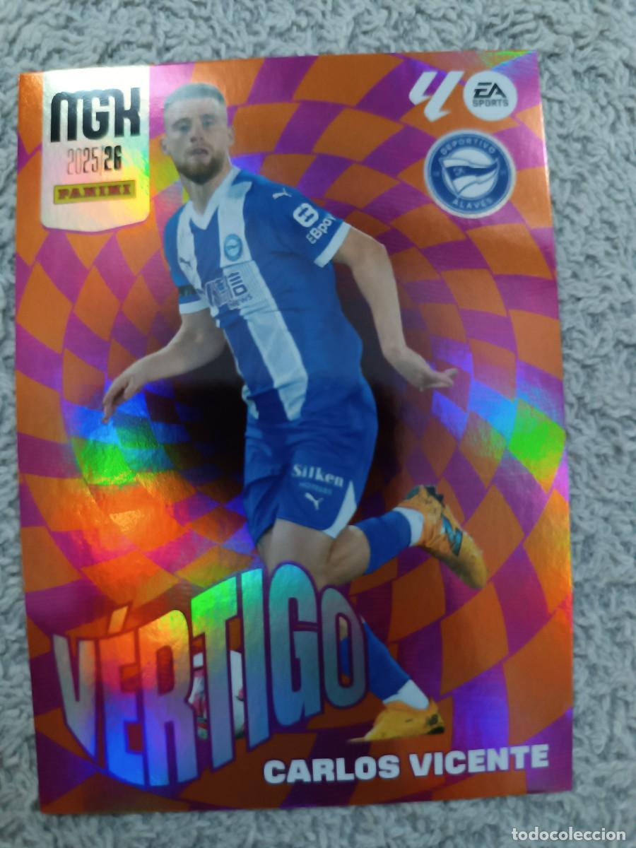 Cromos de f&uacute;tbol: MEGACRACKS 2025-2026 382 CARLOS VICENTE
