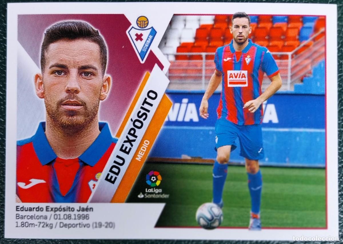 Cromos de f&uacute;tbol: 13 EDU EXPOSITO SD EIBAR ULTIMOS FICHAJES CROMOS ALBUM EDICIONES ESTE 2019 2020 19 20