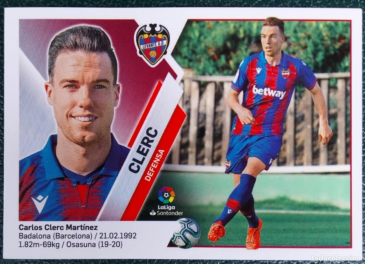 Cromos de f&uacute;tbol: 18 CLERC LEVANTE UD ULTIMOS FICHAJES CROMOS ALBUM EDICIONES ESTE 2019 2020 19 20