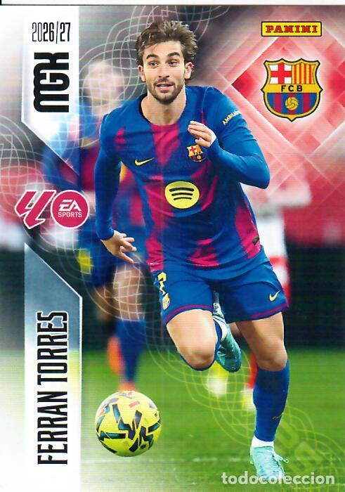 Cromos de f&uacute;tbol: STICKER PANINI MEGACRACKS 26 27 - MGK 90 - FERRAN TORRES - BARCELONA