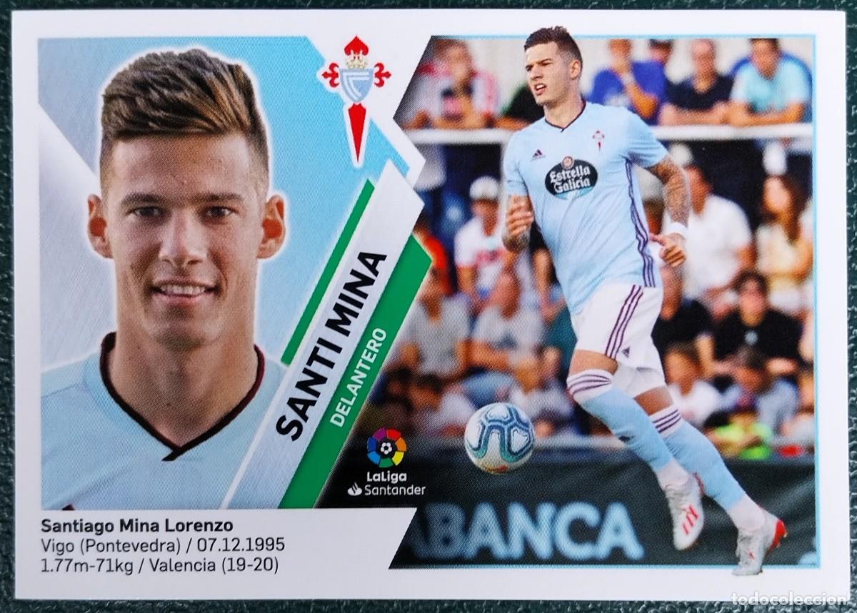 Cromos de f&uacute;tbol: 24 SANTI MINA CELTA DE VIGO ULTIMOS FICHAJES CROMOS ALBUM EDICIONES ESTE 2019 2020 19 20