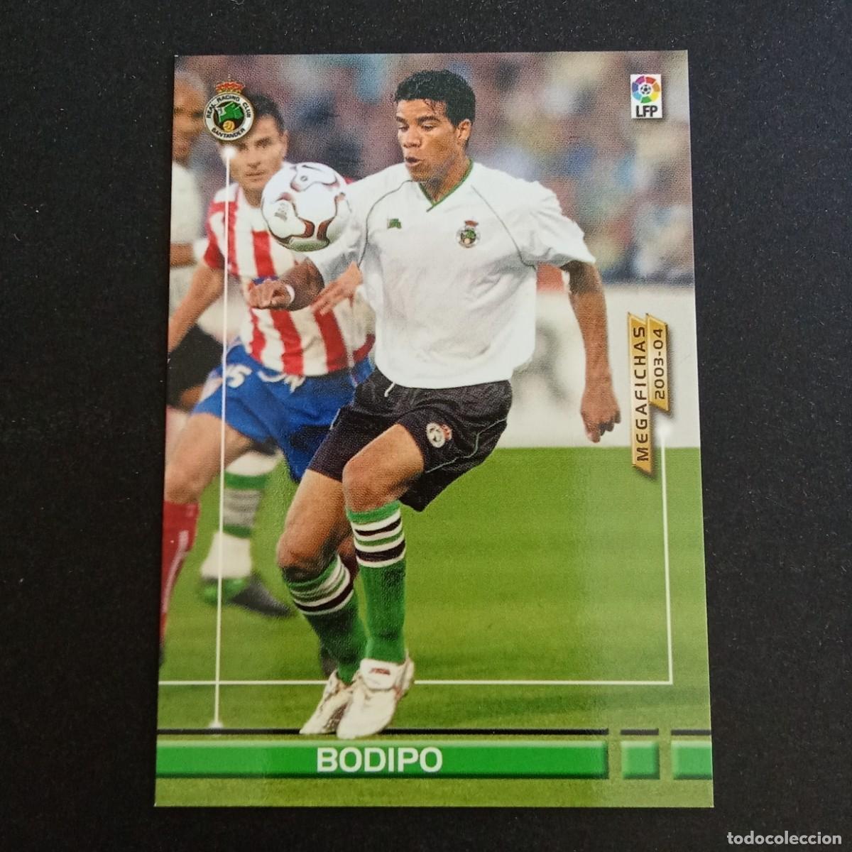 Cromos de f&uacute;tbol: 251 BODIPO RACING SANTANDER LIGA 2003 2004 03 04 MEGAFICHAS PANINI