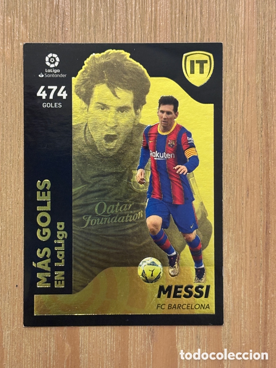Cromos de f&uacute;tbol: 25. MESSI ESTE 2021-2022 ISLA DEL TESORO N 3