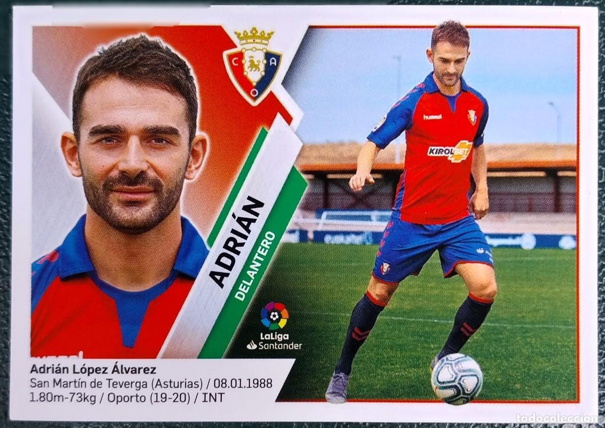 Cromos de f&uacute;tbol: 43 ADRIAN OSASUNA ULTIMOS FICHAJES CROMOS ALBUM EDICIONES ESTE 2019 2020 19 20