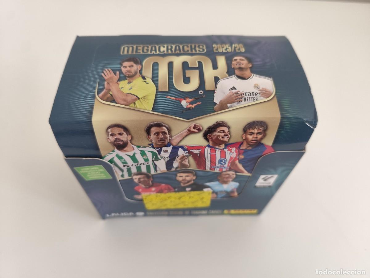 Cromos de f&uacute;tbol: Caja precintada Panini Megacracks La Liga 2025 2026