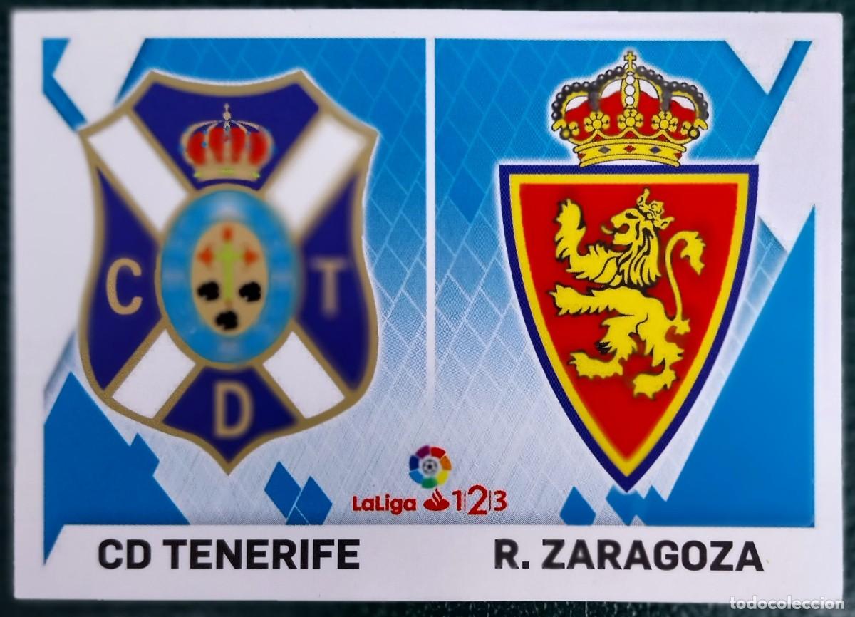 Cromos de f&uacute;tbol: 11 CD TENERIFE / REAL ZARAGOZA ESCUDOS CROMOS ALBUM EDICIONES ESTE 2019 2020 19 20