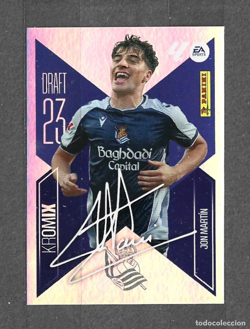 Cromos de f&uacute;tbol: Liga este 26/27 - Jon Mart&iacute;n - N&ordm; K13 - Real Sociedad - ( Kromix )