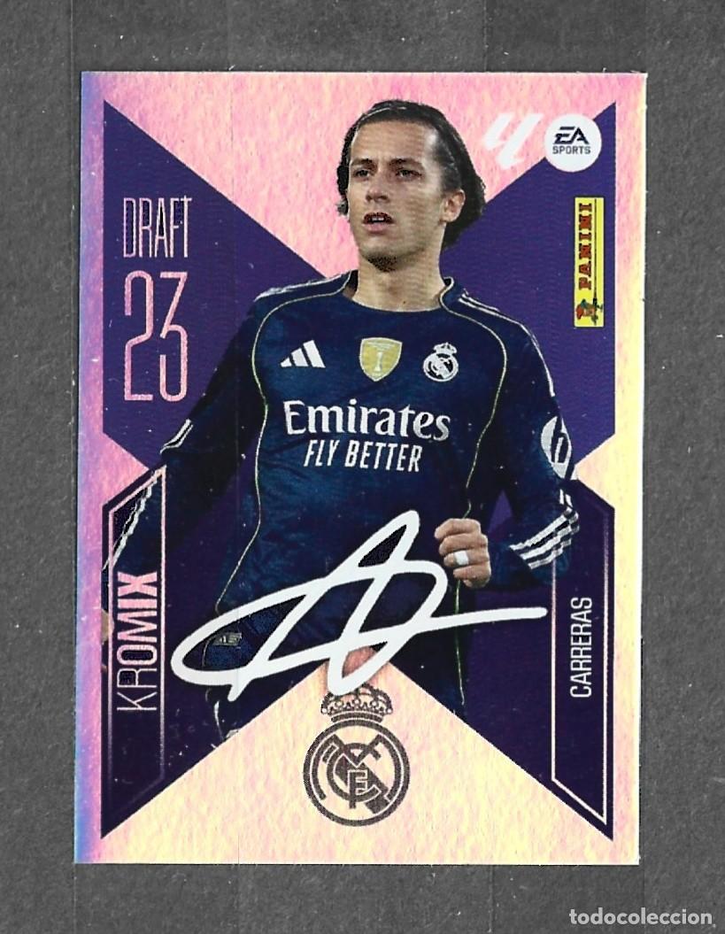 Cromos de f&uacute;tbol: Liga este 26/27 - Carreras - N&ordm; K5 - Real Madrid - ( Kromix )