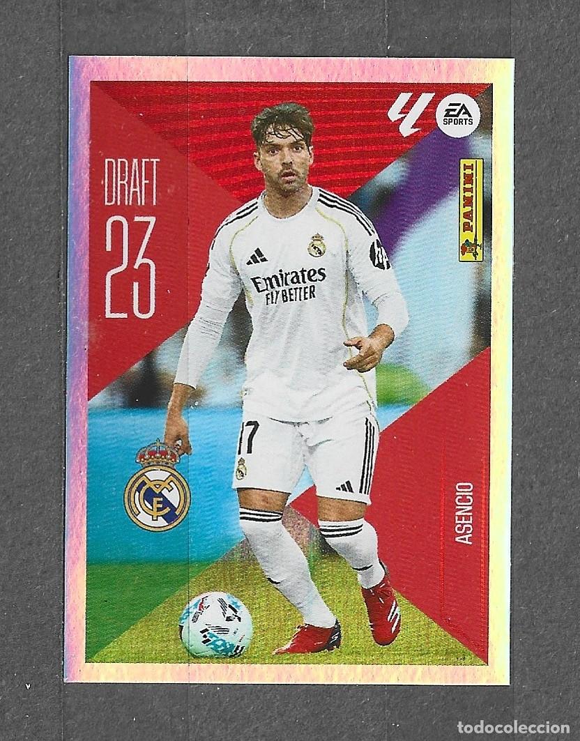 Cromos de f&uacute;tbol: Liga este 26/27 - Asencio - N&ordm; 1 - R. Madrid - ( Draft 23 )