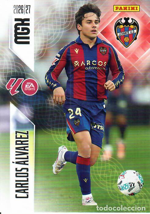 Cromos de f&uacute;tbol: STICKER PANINI MEGACRACKS 26 27 - MGK 211 - CARLOS &Aacute;LVAREZ - LEVANTE
