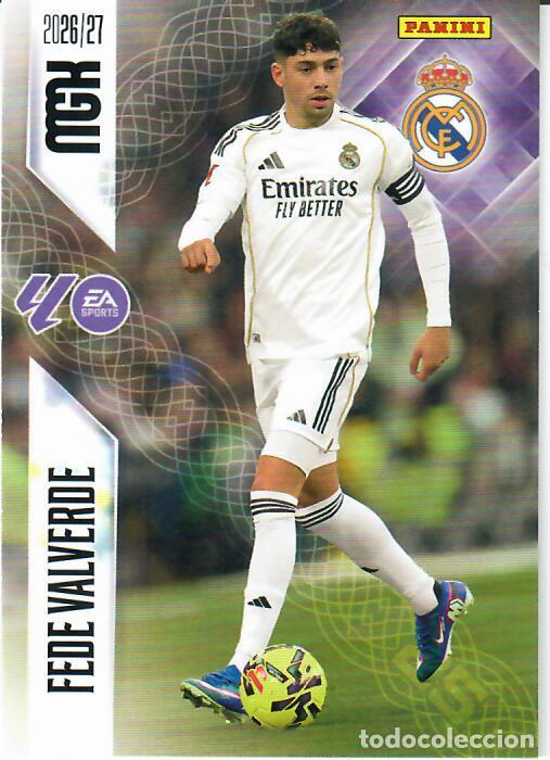 Football Stickers: TRADING CARD PANINI MEGACRACKS 26 27 - MGK 226 - FEDE VALVERDE - REAL MADRID