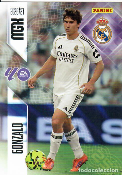 Cromos de f&uacute;tbol: STICKER PANINI MEGACRACKS 26 27 - MGK 233 - GONZALO - REAL MADRID
