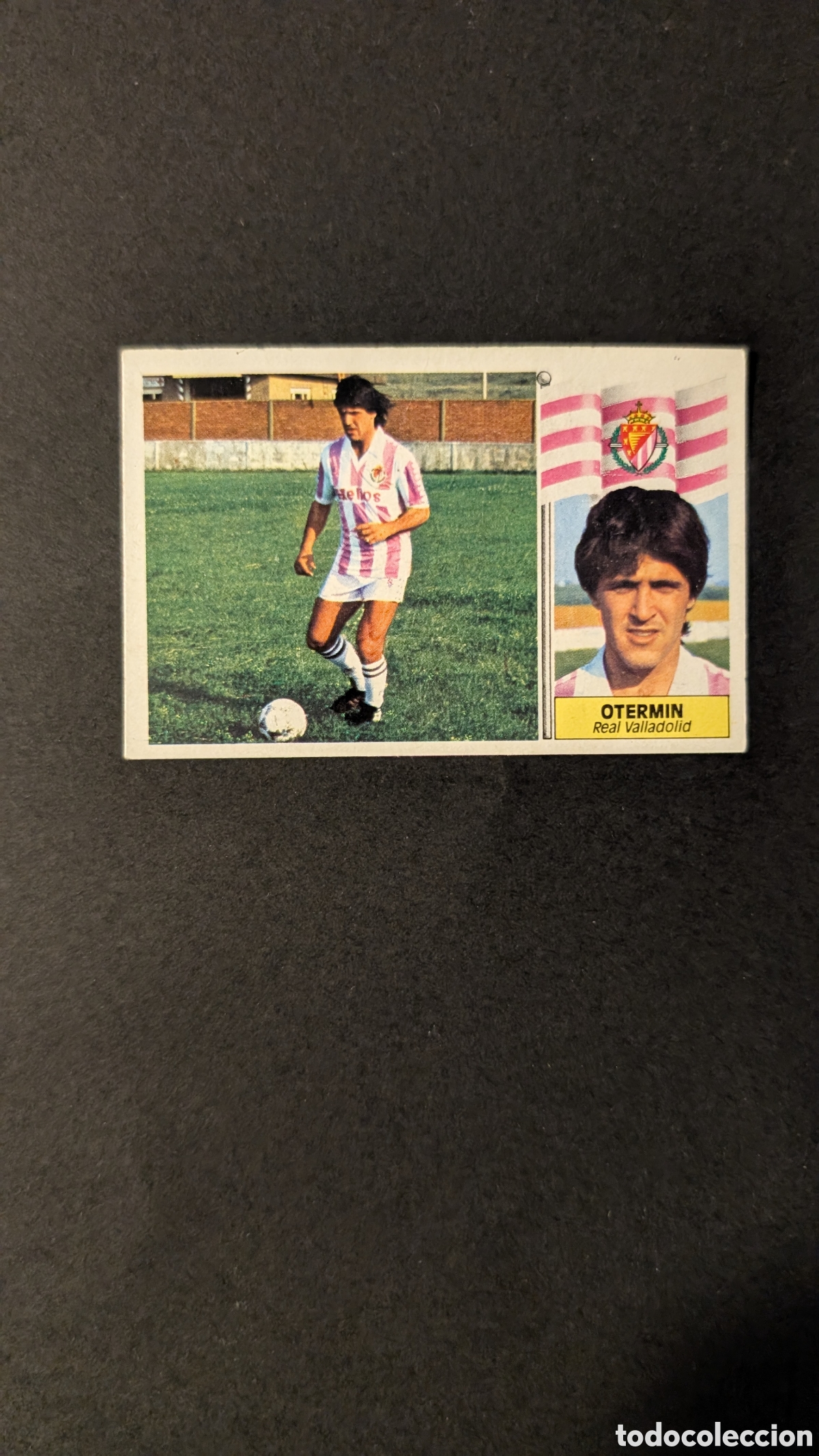 Fu&szlig;ball-Sticker: L1 OTERMIN VALLADOLID FICHAJE 9 BIS LIGA ESTE 1986/87 86 87 DESPEGADO
